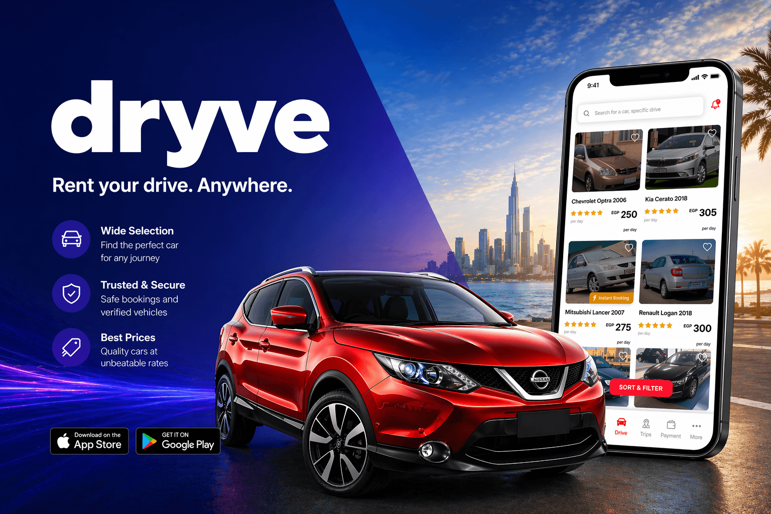 Revamping Dryve's Search